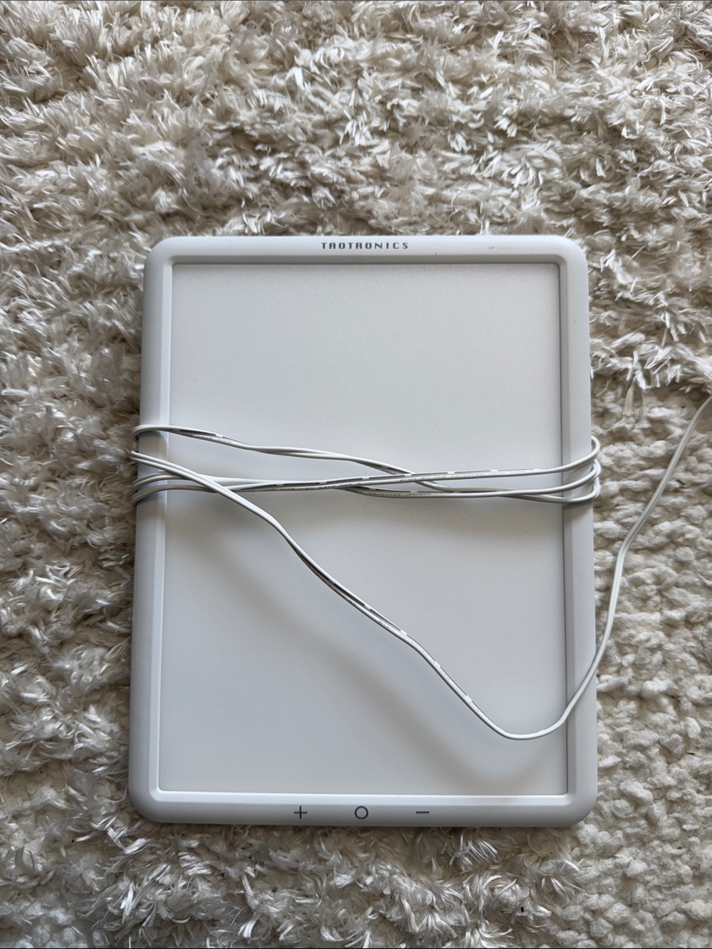 White LED lumino therapy light